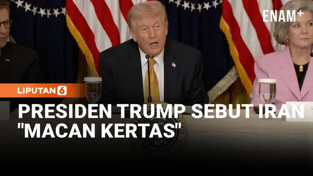 Sebut Iran “Macan Kertas”, Trump Desak Sekutu Ikut Operasi