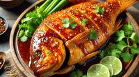 Resep Ikan Bakar Madu, Hidangan Lezat untuk Meriahkan Malam Tahun Baru | copyright ChatGPT/AI