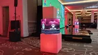 Acara pengumuman Kelme sebagai sponsor baru Timnas Indonesia di Hotel Tribata Darmawangsa Jakarta, Jumat (23/1/2026). (Bola.com/Hery Kurniawan)