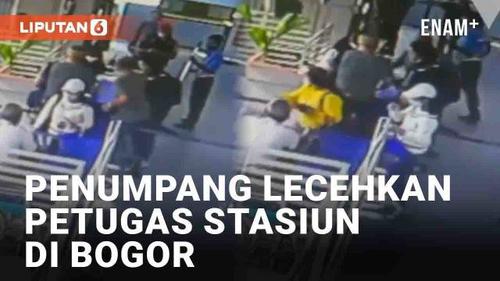 VIDEO: Penumpang Lecehkan Petugas Stasiun di Bogor, PT KAI Buat Laporan