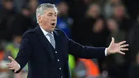 1. Carlo Ancelotti - Ancelotti pernah menjadi pemain Parma, AS Roma, AC Milan dan meraih 14 gelar juara dari musim 1976 hingga 1992. Saat menjadi pelatih, Ancelotti mampu mempersembahkan 17 gelar juara, termasuk tiga trofi Liga Champions untuk klub AC Milan dan Real Madrid. (AFP/Paul Ellis)