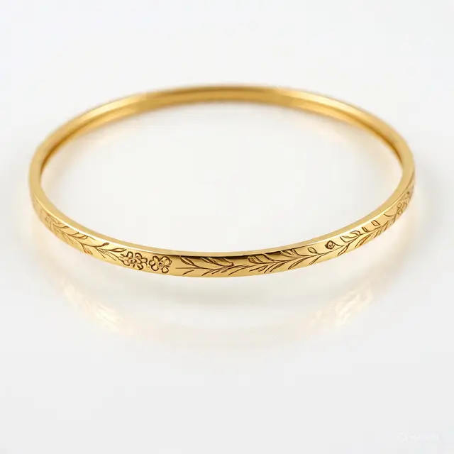 Model Gelang Sekarang Bangle Emas 4 Gram