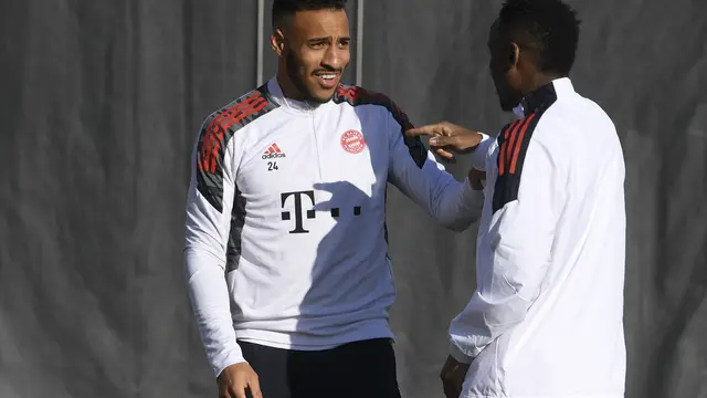 Intip Latihan Bayern Munchen Jelang Lawan Barcelona