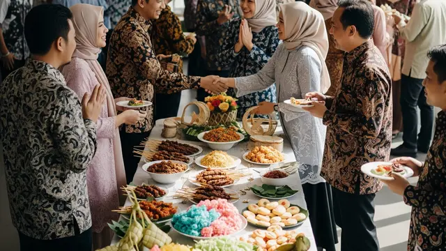 Permainan Seru Saat Halalbihalal di Kantor