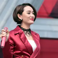 Zaskia Gotik di Konser Kemerdekaan Indosiar. (Deki Prayoga/Bintang.com)