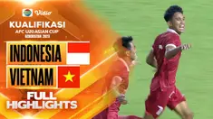 Berita video highlights kualifikasi Piala Asia U-20, Timnas Indonesia kalahkan Vietnam 3-2, Minggu (18/9/22)