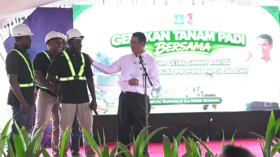 Cetak Sawah Papua Selatan, Mentan Siapkan Rp 1,3 Triliun