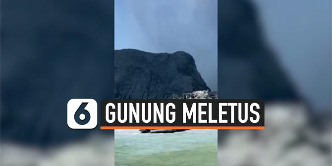 VIDEO: 11 WN Australia Hilang Saat Gunung Selandia Baru Meletus