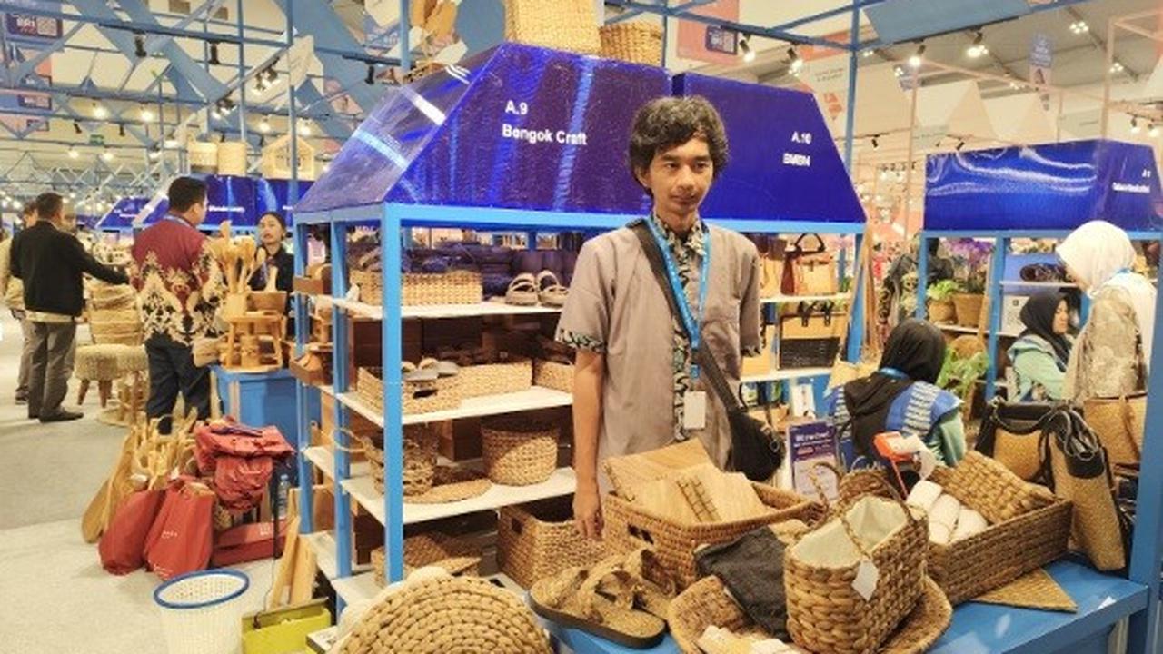 UMKM Bengok Craft tampil di BRI UMKM EXPO(RT) 2025