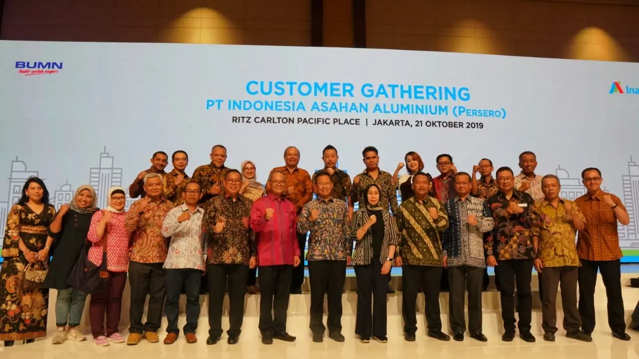 Guna Penuhi Kebutuhan Pelanggan INALUM Komitmen Tingkatkan Industri Berbasis Aluminium