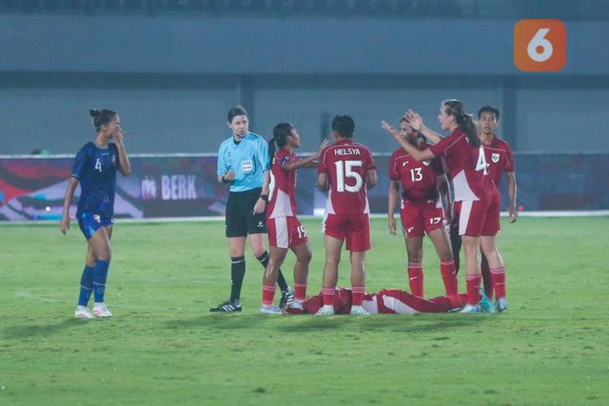 Hasil Sepak Bola Putri SEA Games 2025: Thailand Hajar Timnas Indonesia Putri 8-0