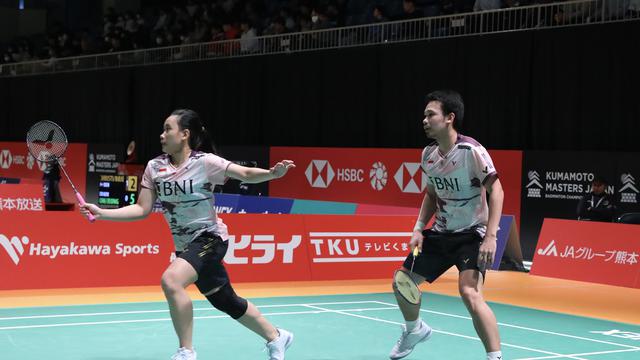 Rinov Rivaldy/Pitha Haningtyas Mentari - Japan Masters 2023 - Bulu Tangkis