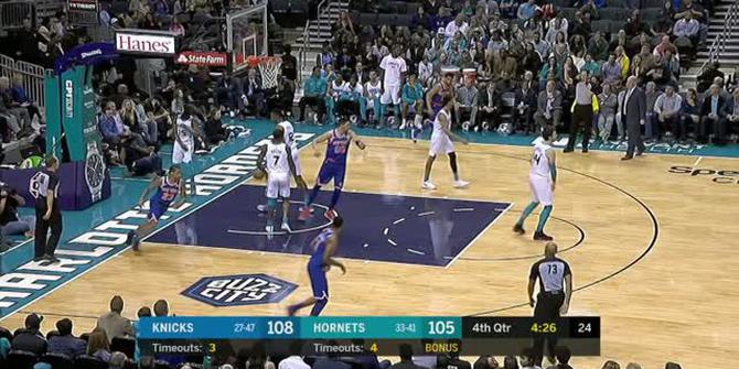 VIDEO : Cuplikan Pertandingan NBA, Hornets 137 vs Knicks 128