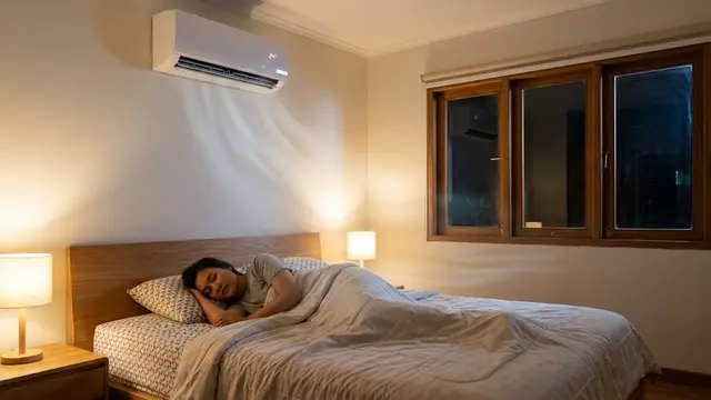 Mengatur Suhu AC dengan Tepat Saat Tidur