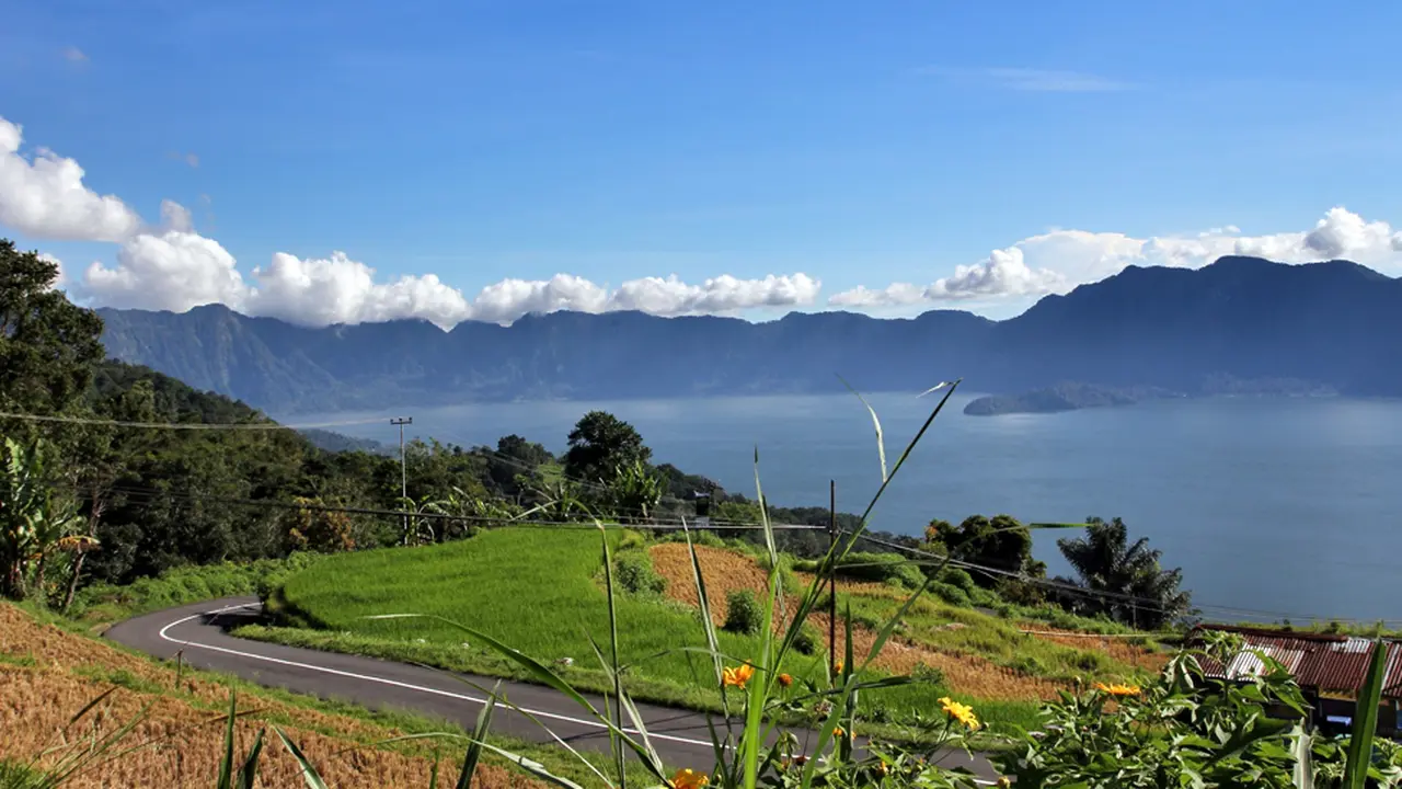 Tertambat Indahnya Pemandangan Jalur Mudik di Sumatera