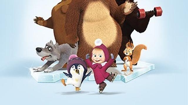 pertunjukan masha and the bear on ice