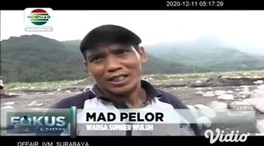 Hampir sepekan jalan menuju Dusun Kajang Kosong di Kecamatan Candipuro, Lumajang, Jawa Timur, lumpuh akibat dipenuhi material batu berbagai ukuran dari bekas banjir lahar dingin Gunung Semeru.