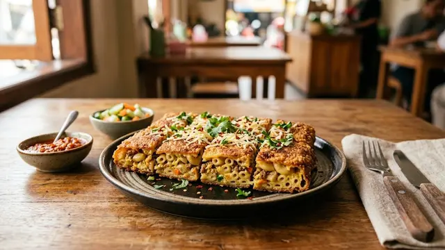 Resep Martabak Makaroni Teflon/AI Generated