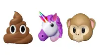 Animoji atau emoji bergerak. (Foto: Apple)