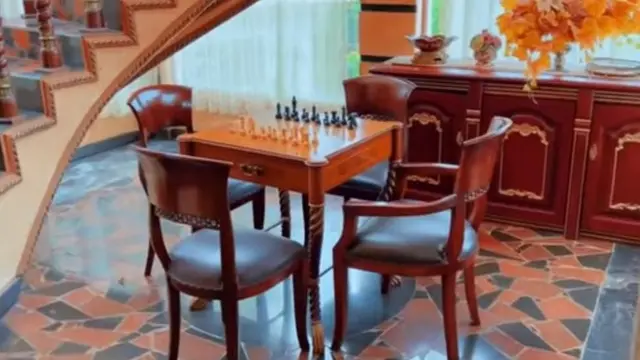 Rumah ibu Tasya Farasya seperti istana timur tengah