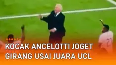 Real Madrid keluar sebagai juara Liga Champions 2021/2022 usai tekuk Liverpool. Gol tunggal Vinicius Junior antar El Real raih gelar ke-14 pentas tertinggi Eropa. Para pemain dan ofisial begitu gembira, seperti terekam berikut ini. Sorotan tertuju pa...
