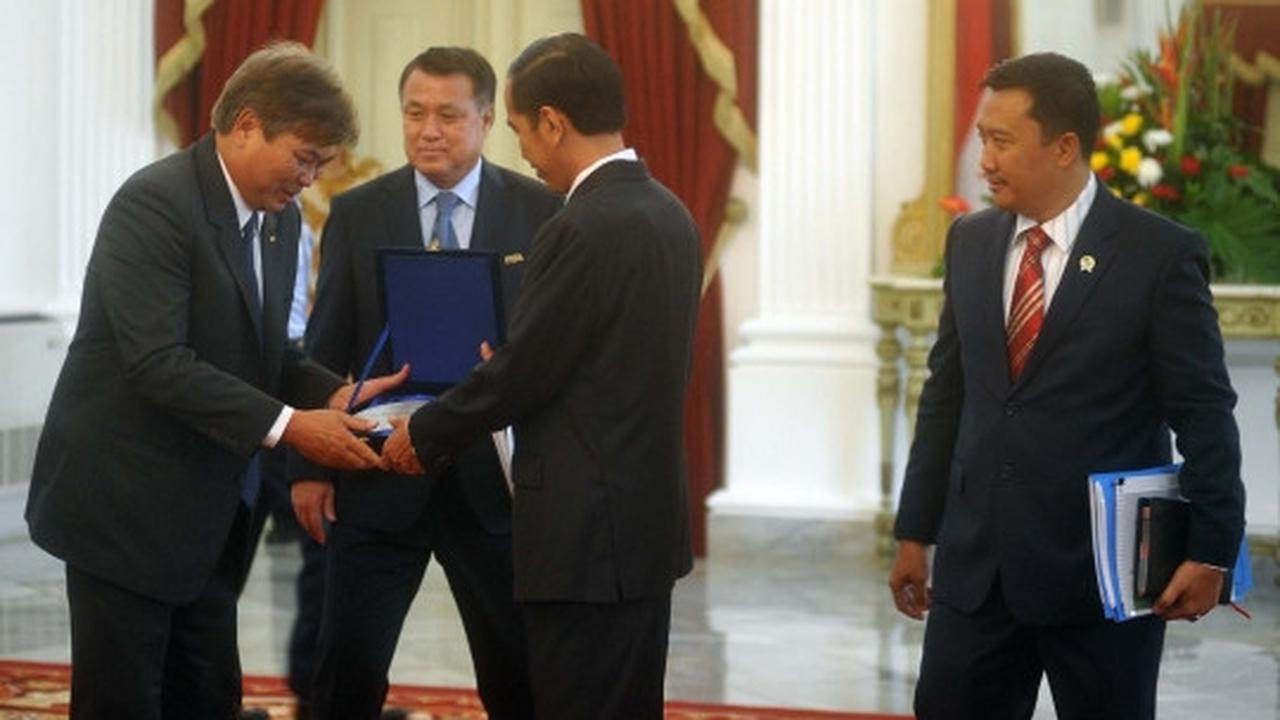 Jokowi bertemu delegasi FIFA & AFC bahas nasib sepakbola Tanah Air