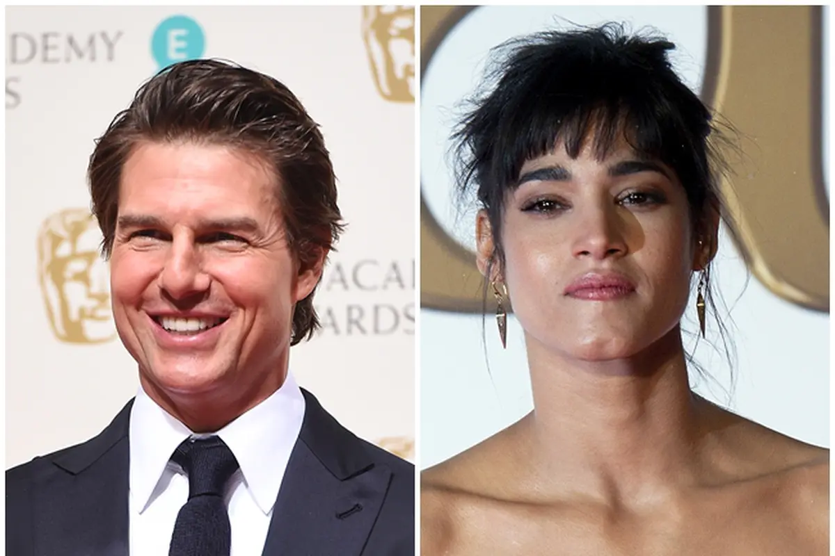 Tom Cruise dan Sofia Boutella