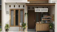 9 Gambar Rumah Minimalis Ada Warungnya, Desain Praktis untuk Keluarga dan Usaha