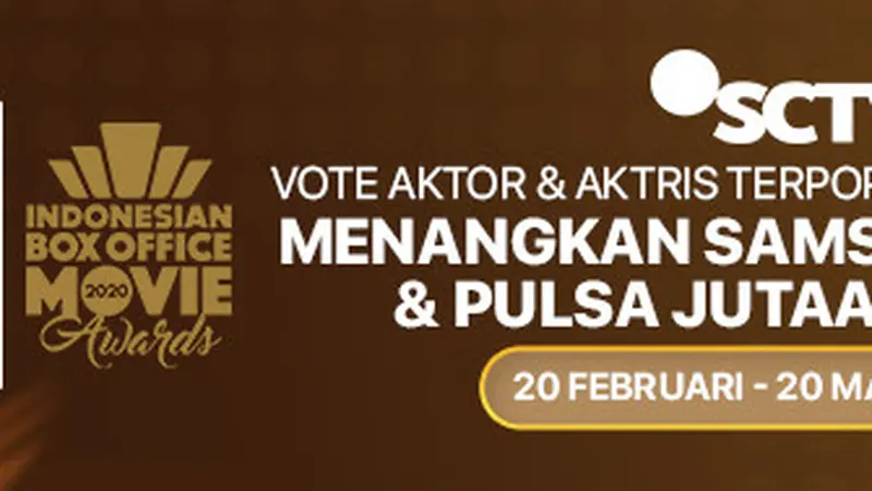 Yuk, Buruan Voting Aktor & Aktris Pilihan Kamu di IBOMA 2020. sumberfoto: Vidio