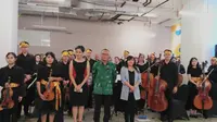 Trinity Youth Symphony Orchestra (TRUST) saat latihan menuju ajang bergengsi Dunia (dok.Liputan6.com/Devita Nur Azizah)