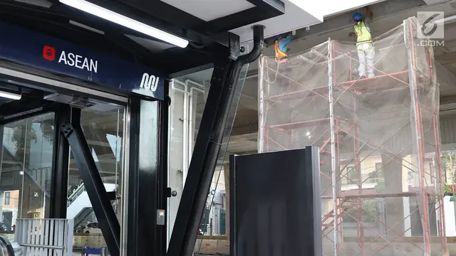 Skybridge akan Dibangun di Stasiun MRT ASEAN