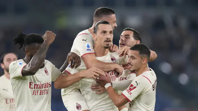 Liga Italia AS Roma vs AC Milan
