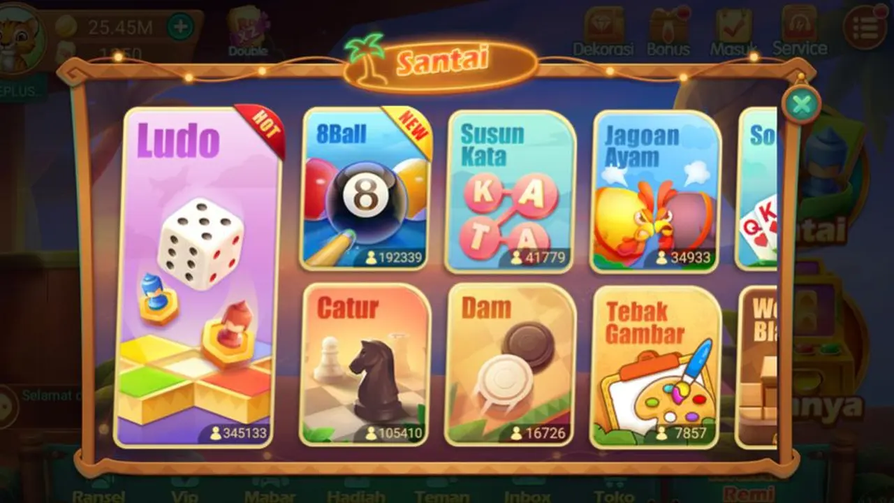 Higgs Domino Island