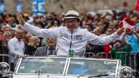 Tim Jackie Chan Podium di Le Mans 24 Jam (Foto: Motorsport.com)