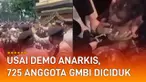 Dari ratusan yang ditangkap, sejumlah orang positif narkoba dan tercatat sebagai residivis.