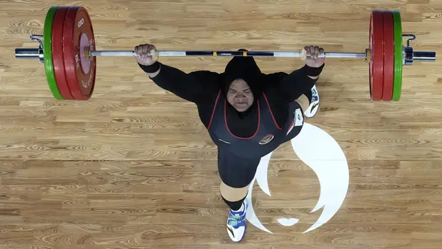 Foto: Aksi Nurul Akmal Tutup Kiprah Indonesia di Olimpiade Paris 2024