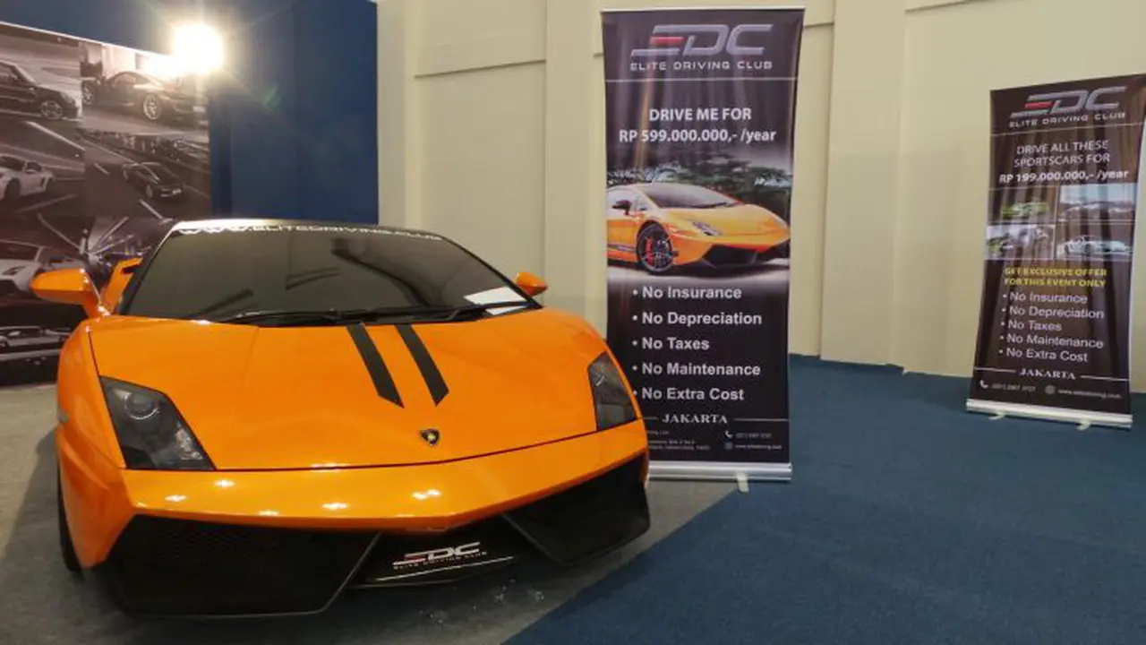  Bayar Rp 200 Juta Sudah Bisa Nyetir Lamborghini