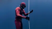 Andrew Doppo menggeluti olahraga ekstrem freediving karena kecintaan kepada laut (istimewa)