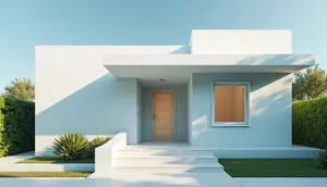 10 Kombinasi Cat Rumah Warna Biru Muda, Adem dan Elegan