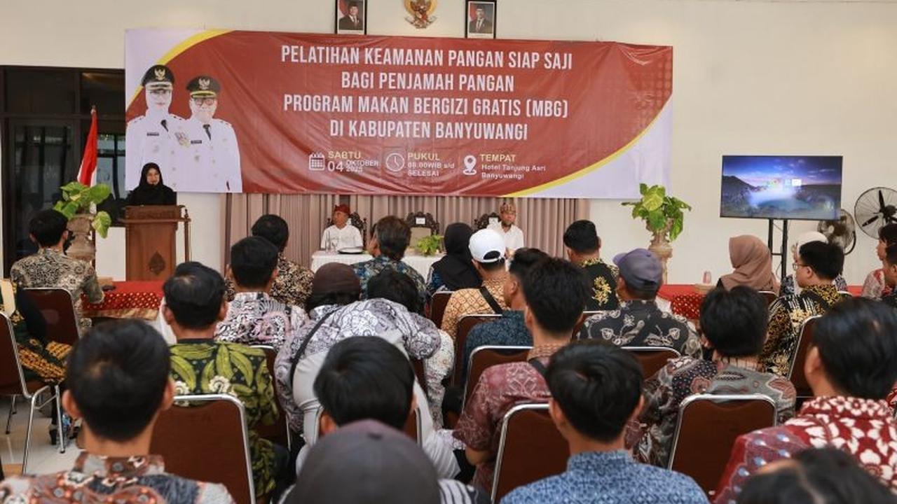 Fakta Mengejutkan: 21% Pengelola SPPG Sudah Bersertifikat, Pemkab Banyuwangi Genjot Pelatihan Keamanan Pangan