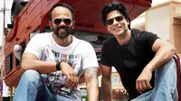 Shahrukh Khan dan Rohit Shetty [Bollywoodcat.com]