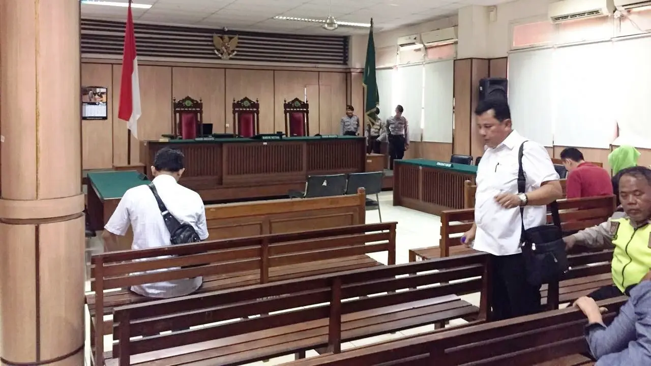suasana jelang sidang Ahok