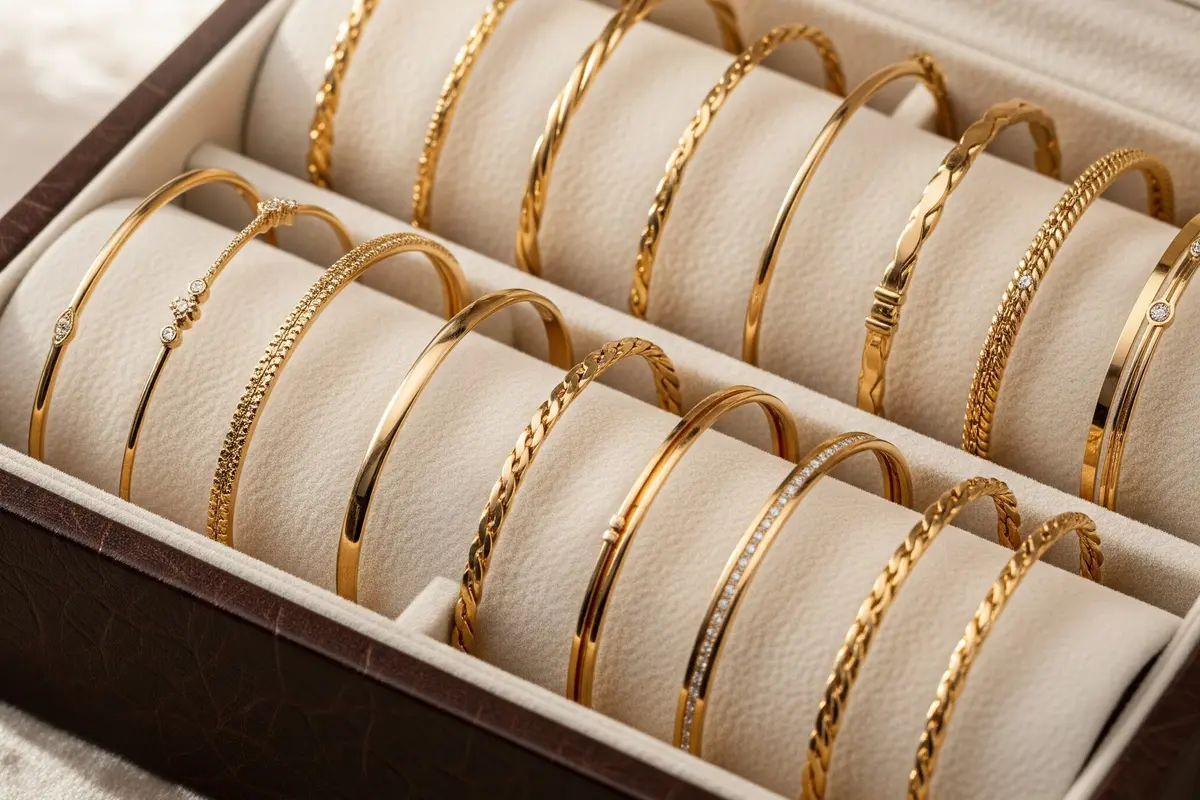 Gelang Emas Kecil untuk Kado Orang Tersayang