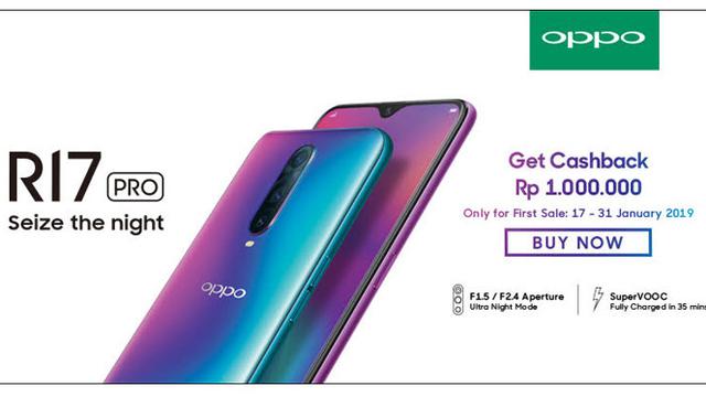 OPPO R17 Pro 'Seize the night'.