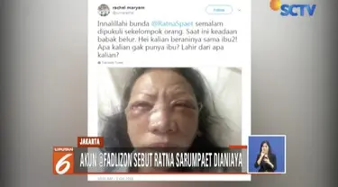 Terkait dugaan penganiayaan Ratna Sarumpaet, polisi mengatakan kasus Ratna tidak bisa dipertanggungjawabkan.