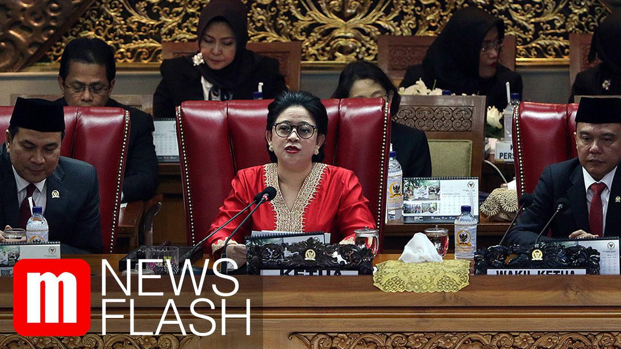 VIDEO: Puan Maharani Resmi Jabat Ketua DPR Periode 2019-2024