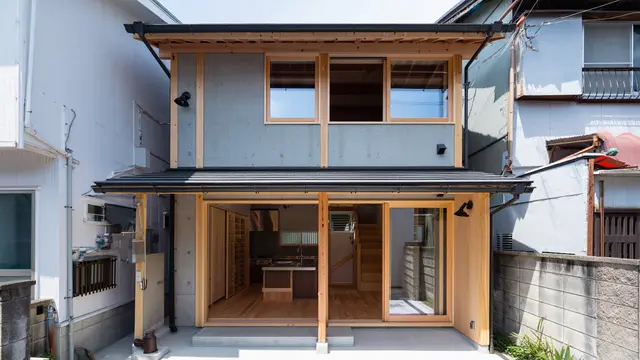 Model Rumah Gaya Jepang Minimalis Rp 100 Juta di Gang Sempit/Ilustrasi AI