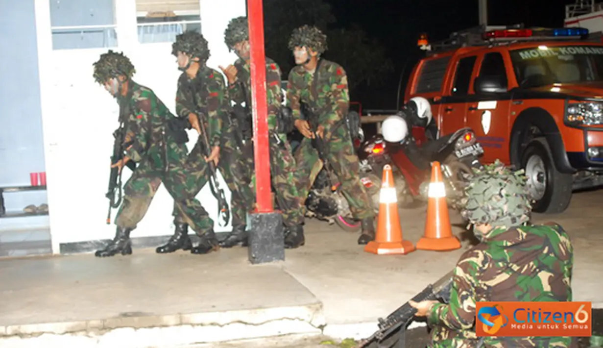 Citizen6, Subang: Serangan tiba-tiba musuh ke Lanud Suryadarma. (Pengirim: Dodo)