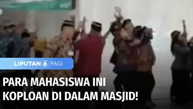 Aksi joget massal sambil menyanyikan lagu dangdut koplo yang dilakukan puluhan mahasiswa di Jember viral karena dilakukan di dalam masjid. Aksi dalam rangka pengenalan lingkungan bagi maba itu bahkan diikuti sang rektor.