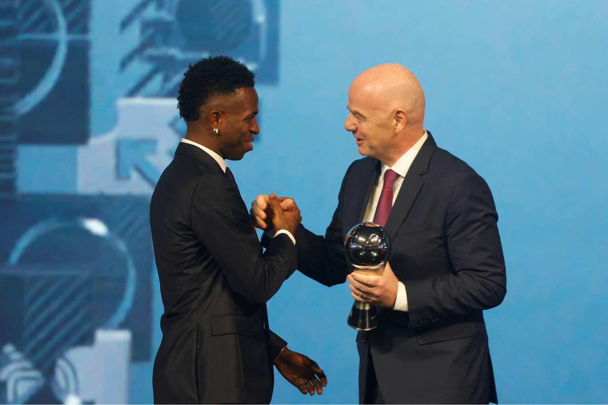 Vinicius Jr menangi FIFA Best Player of the Year 2024